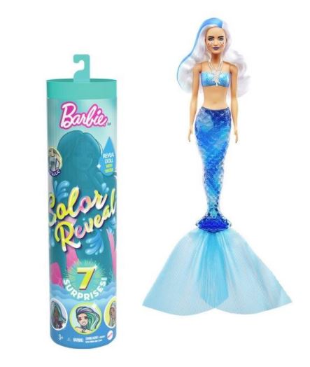 Barbie colour reveal doll