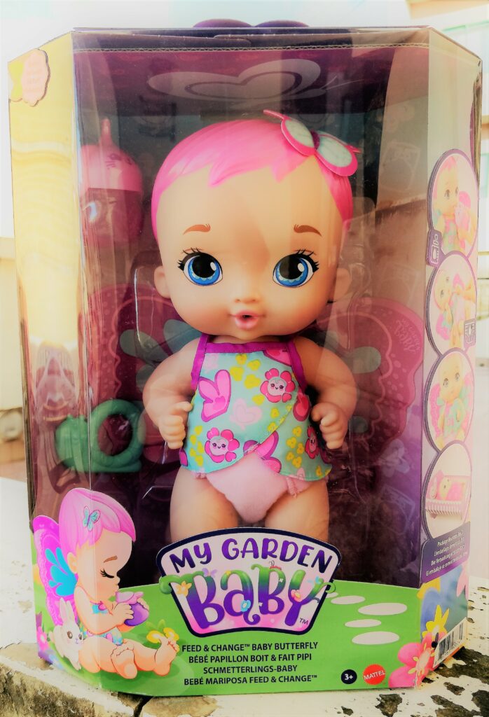 My Garden Baby Feed and Change Baby Butterfly Doll